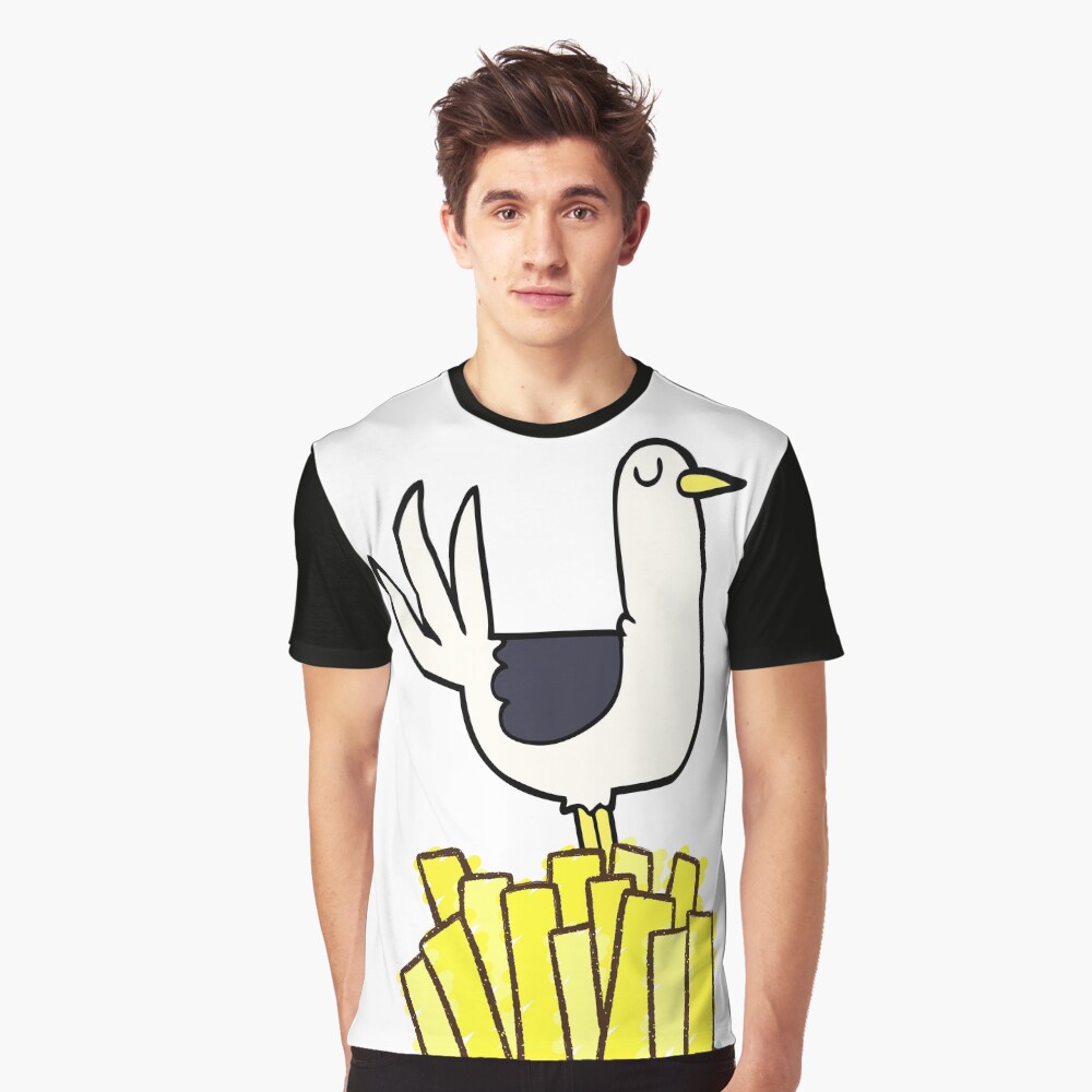 Item preview, Graphic T-Shirt designed and sold by SeagullEatChip.