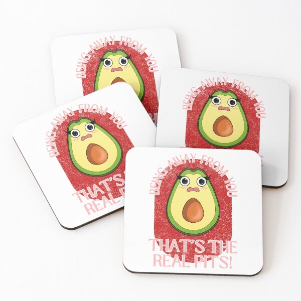 Item preview, The Pits | Avocado Valentines Day designed and sold by ObsidianDaz.