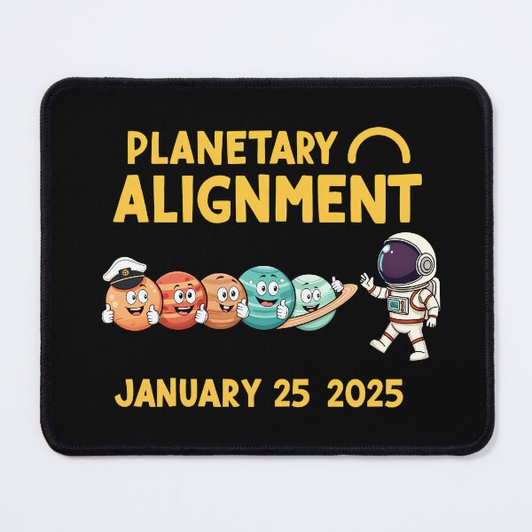 Item preview, Space Solar System Planetary Alignment 2025 designed and sold by Trendsecne.