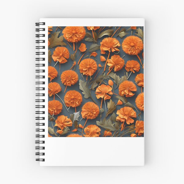 Item preview, Orange Dandelion (Taraxacum) Pattern designed and sold by HOMETOWN86.