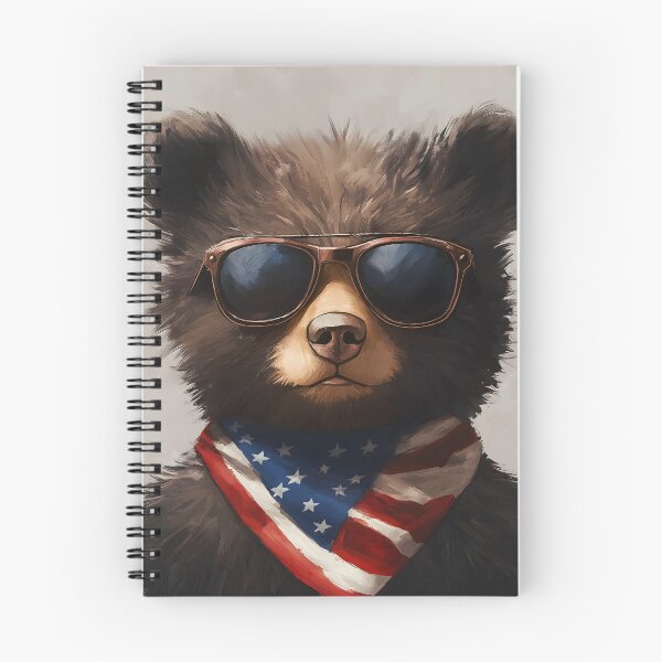 Item preview, Cute bear wearing glasses and scarf designed and sold by KanyaluckArtist.