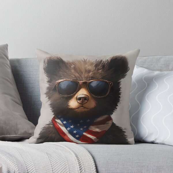 Item preview, Cute bear wearing glasses and scarf designed and sold by KanyaluckArtist.