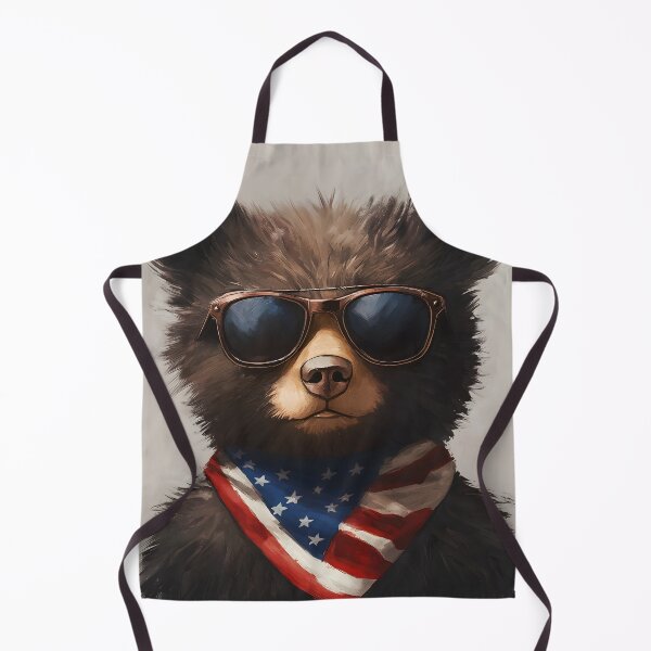 Item preview, Cute bear wearing glasses and scarf designed and sold by KanyaluckArtist.