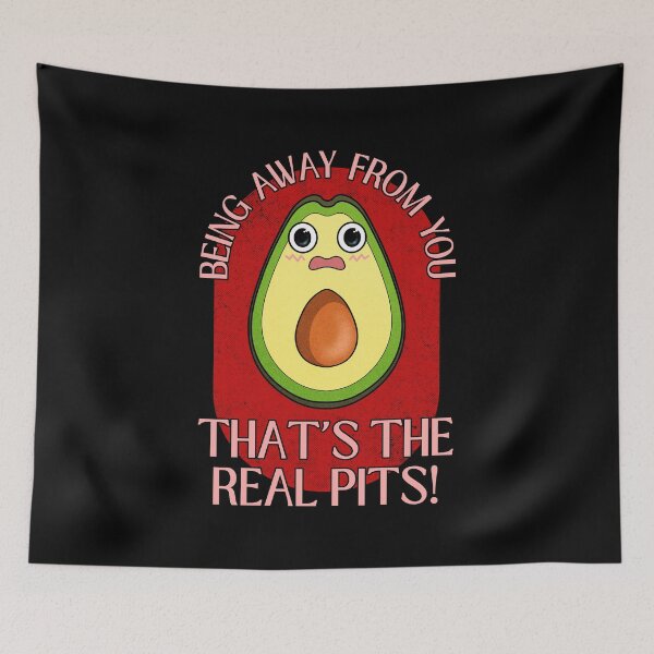 Item preview, The Pits | Avocado Valentines Day designed and sold by ObsidianDaz.