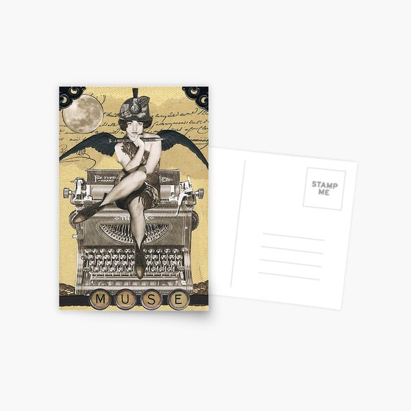Calliope Cookie, Muse Postcard