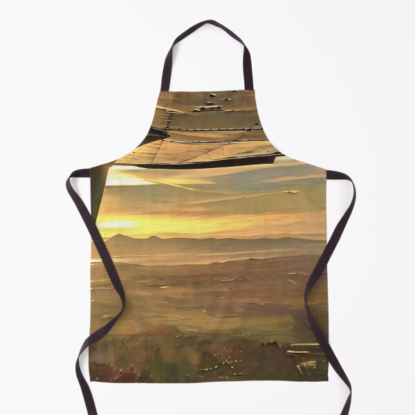 Item preview, Flying by Puget Sound Sunset (Oil Painting) designed and sold by flyscenicair.