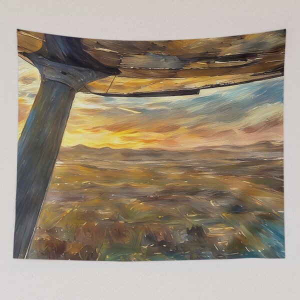 Item preview, Flying by Puget Sound Sunset (Pastel) designed and sold by flyscenicair.