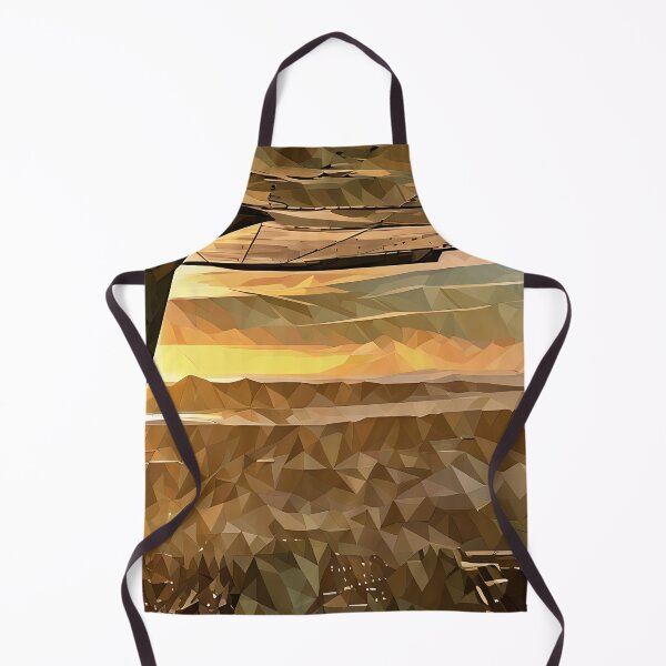 Item preview, Flying by Puget Sound Sunset (Poly Art) designed and sold by flyscenicair.