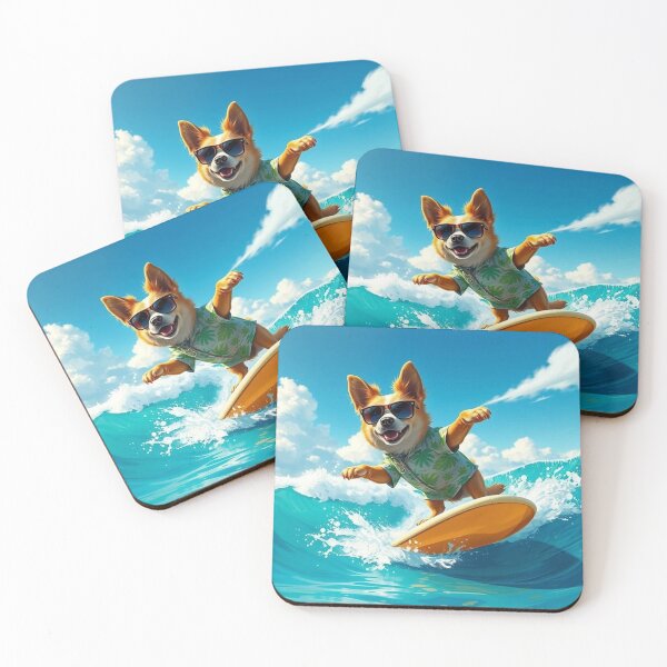 Item preview, Surfer dog designed and sold by JackFreestone.