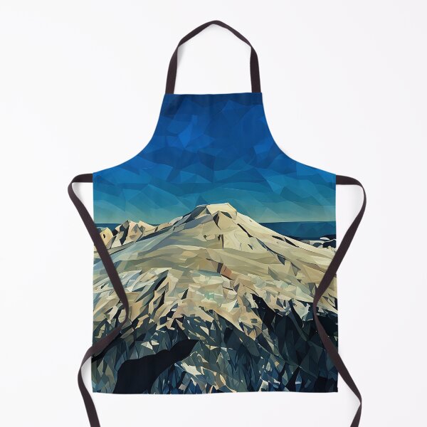 Item preview, Mt Baker Cascade Volcano Washington (Poly Art) designed and sold by flyscenicair.