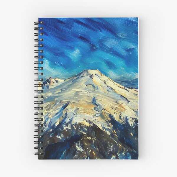 Item preview, Mt Baker Cascade Volcano Washington (Pastel) designed and sold by flyscenicair.