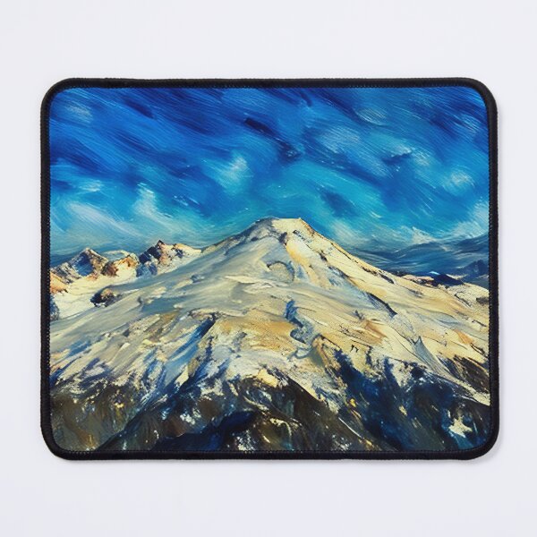 Item preview, Mt Baker Cascade Volcano Washington (Pastel) designed and sold by flyscenicair.
