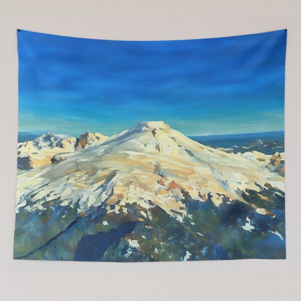 Item preview, Mt Baker Cascade Volcano Washington (Impressionist) designed and sold by flyscenicair.