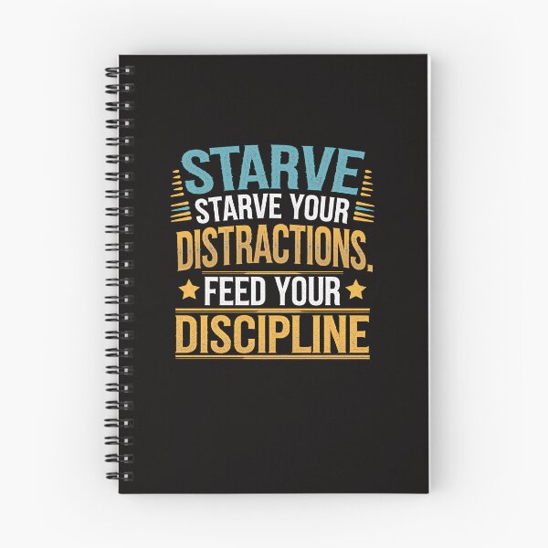 Item preview, Feed Your Discipline Motivational Saying designed and sold by Logiamerch.