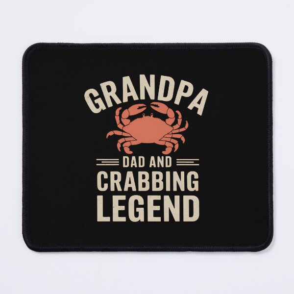 Item preview, Grandpa Crabbing Legend – Funny Crab Fishing Design for Dads designed and sold by Karsten Stier.