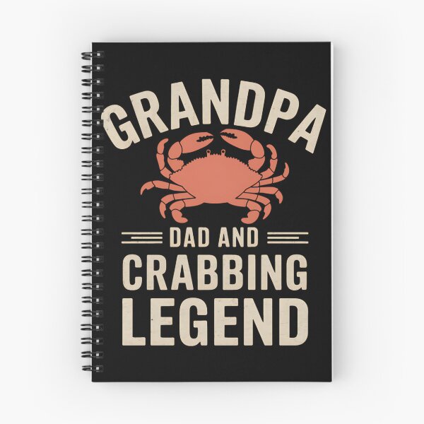 Item preview, Grandpa Crabbing Legend – Funny Crab Fishing Design for Dads designed and sold by Karsten Stier.
