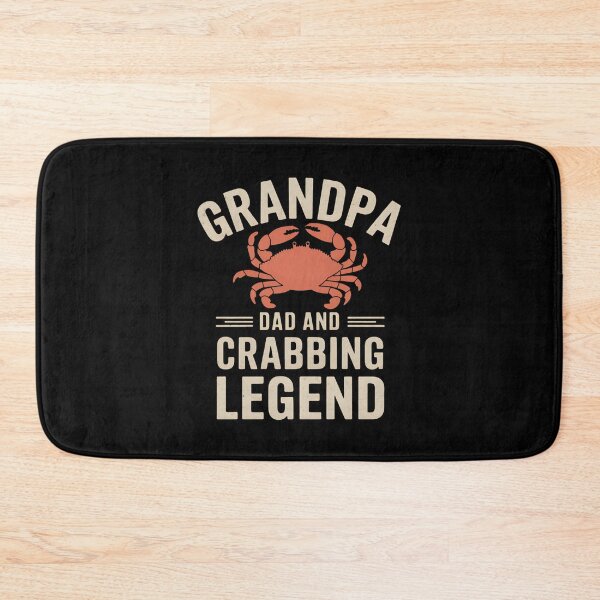Item preview, Grandpa Crabbing Legend – Funny Crab Fishing Design for Dads designed and sold by Karsten Stier.