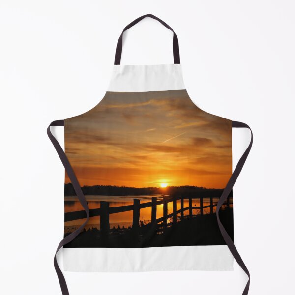 Item preview, Sunrise Over The Fence On The River Deben designed and sold by wiggyofipswich.