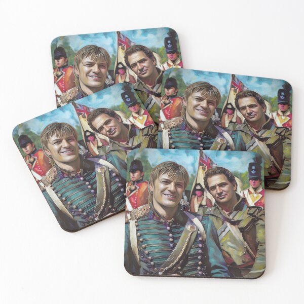 Item preview, Richard and Patrick - Sharpe - Oil designed and sold by deusrex007.