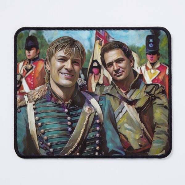 Item preview, Richard and Patrick - Sharpe - Oil designed and sold by deusrex007.