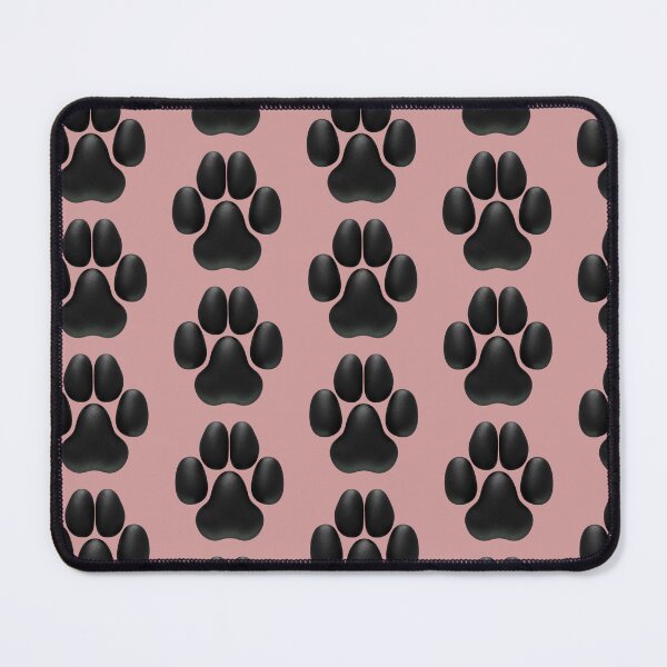 Item preview, Domestic Dog-styled 3D Pawpad Design (Black) designed and sold by Daymusik.