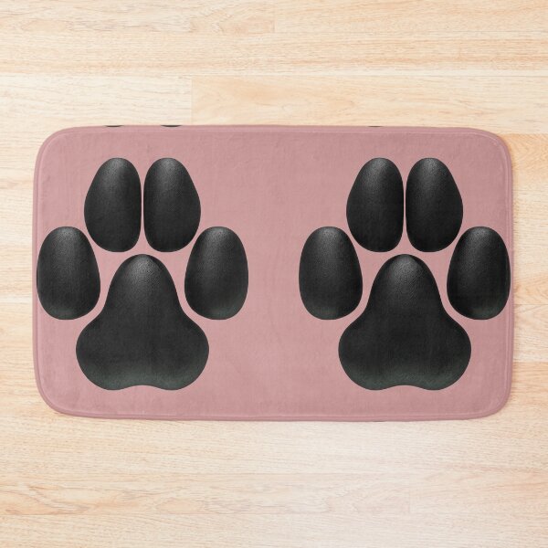 Item preview, Domestic Dog-styled 3D Pawpad Design (Black) designed and sold by Daymusik.