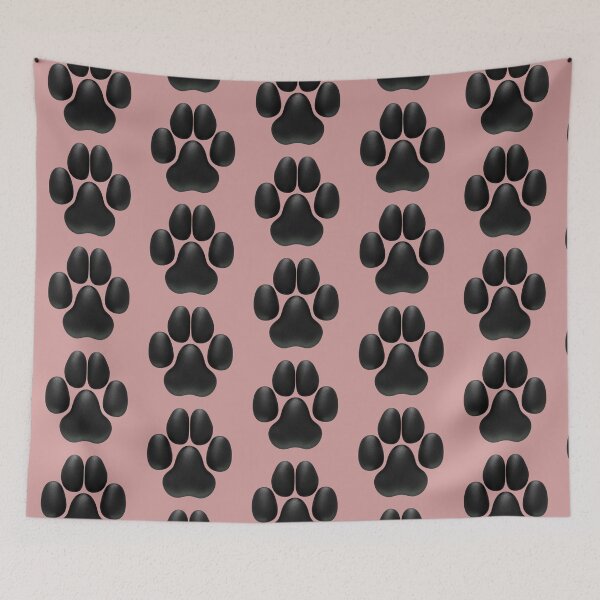 Item preview, Domestic Dog-styled 3D Pawpad Design (Black) designed and sold by Daymusik.