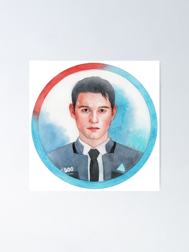 Connor Detroit become human  Poster for Sale by Limaqq