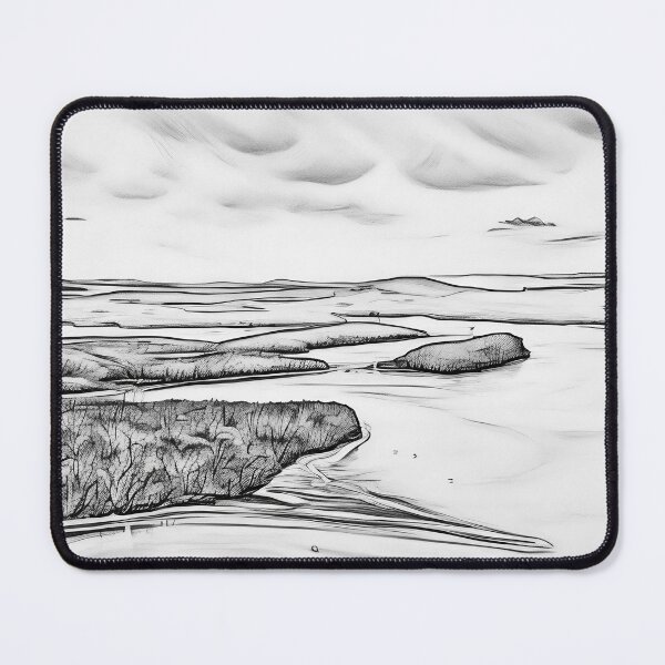 Item preview, Spencer Spit State Park on Lopez Island (Sketch) designed and sold by flyscenicair.