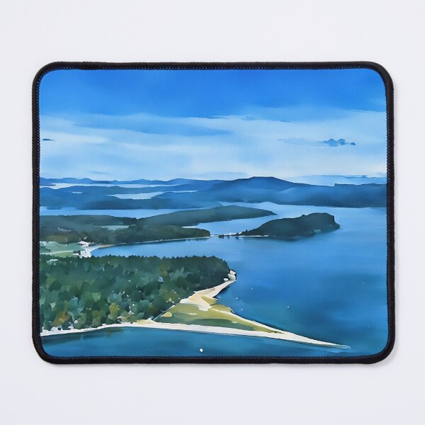 Item preview, Spencer Spit State Park on Lopez Island (Watercolor) designed and sold by flyscenicair.