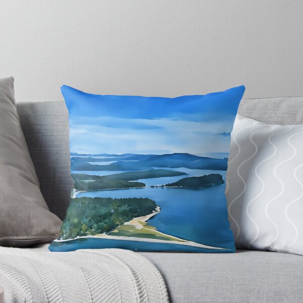 Item preview, Spencer Spit State Park on Lopez Island (Watercolor) designed and sold by flyscenicair.