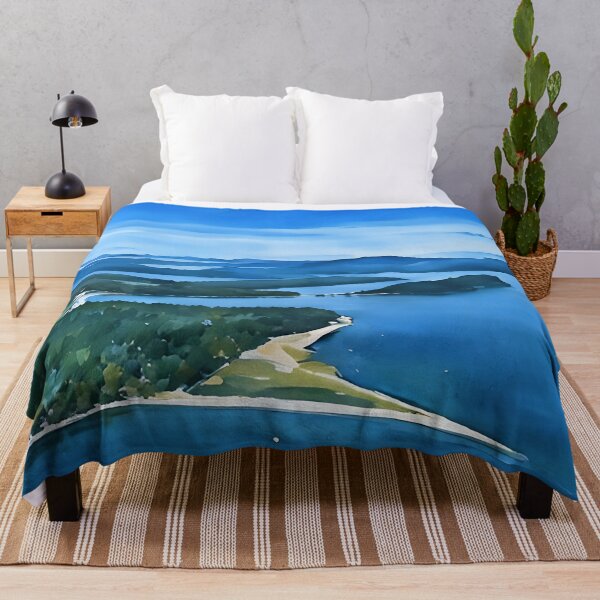 Item preview, Spencer Spit State Park on Lopez Island (Watercolor) designed and sold by flyscenicair.