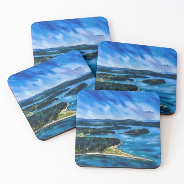 Item preview, Spencer Spit State Park on Lopez Island (Pastel) designed and sold by flyscenicair.