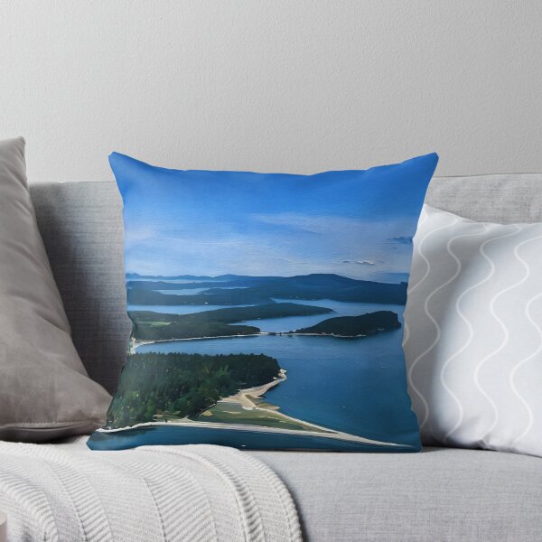 Item preview, Spencer Spit State Park on Lopez Island (Oil Painting) designed and sold by flyscenicair.