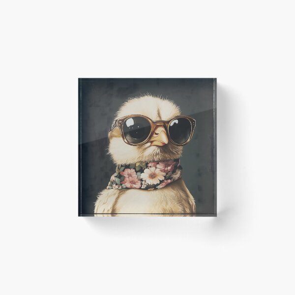 Item preview, Linda chica con gafas y bufanda designed and sold by KanyaluckArtist.