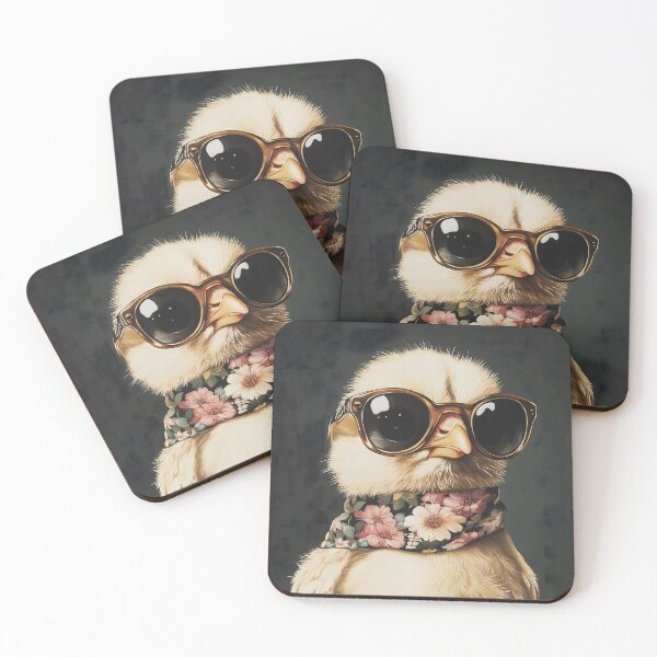 Item preview, Linda chica con gafas y bufanda designed and sold by KanyaluckArtist.