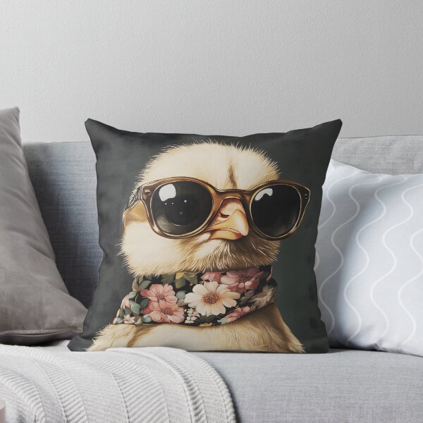 Item preview, Linda chica con gafas y bufanda designed and sold by KanyaluckArtist.