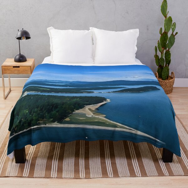 Item preview, Spencer Spit State Park on Lopez Island (Oil Painting) designed and sold by flyscenicair.