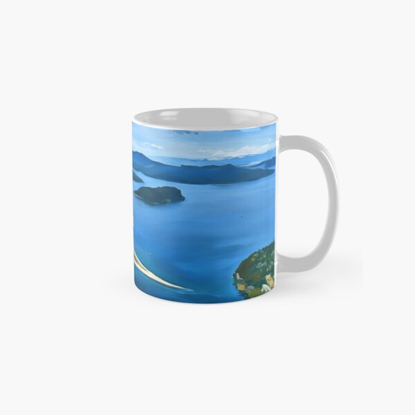 Spencer Spit State Park on Lopez Island (Impressionist) Classic Mug