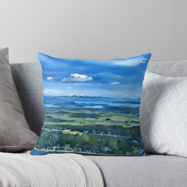 Item preview, Flying to Lopez Island San Juans (Watercolor) designed and sold by flyscenicair.
