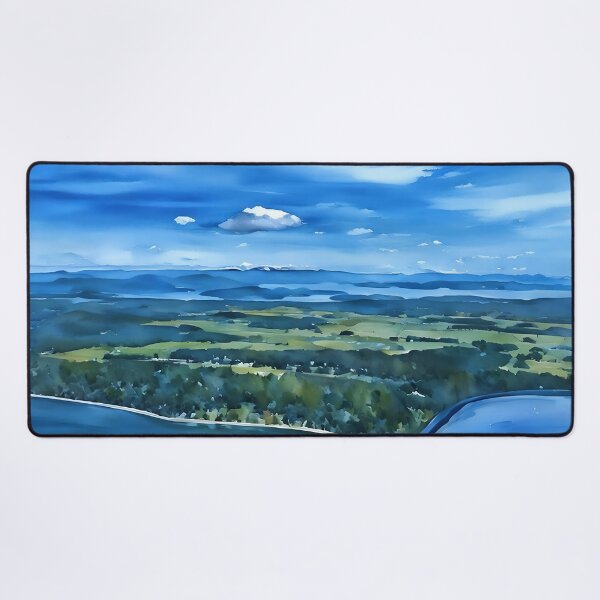 Item preview, Flying to Lopez Island San Juans (Watercolor) designed and sold by flyscenicair.
