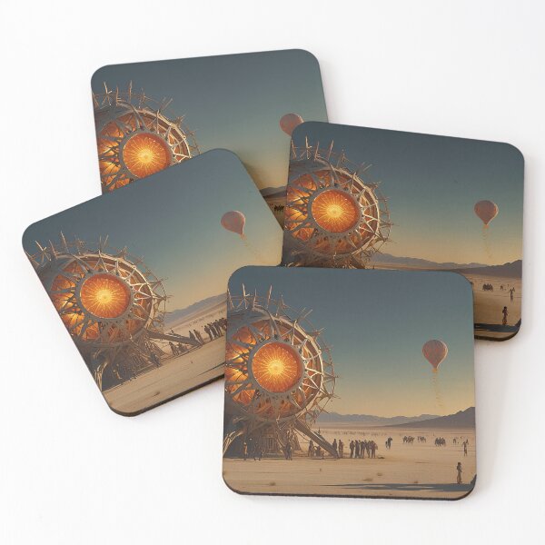 Item preview, Solarpunk. The Burning Man festival Poster designed and sold by Nickyayee.