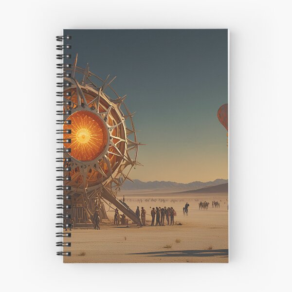 Item preview, Solarpunk. The Burning Man festival Poster designed and sold by Nickyayee.