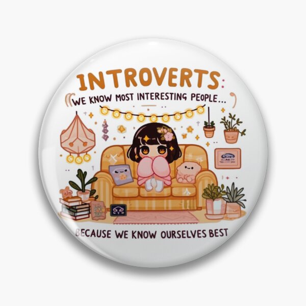 Item preview, Introverts: We Know the Most Interesting People… Because We Know Ourselves Best designed and sold by cherryfoxy24.