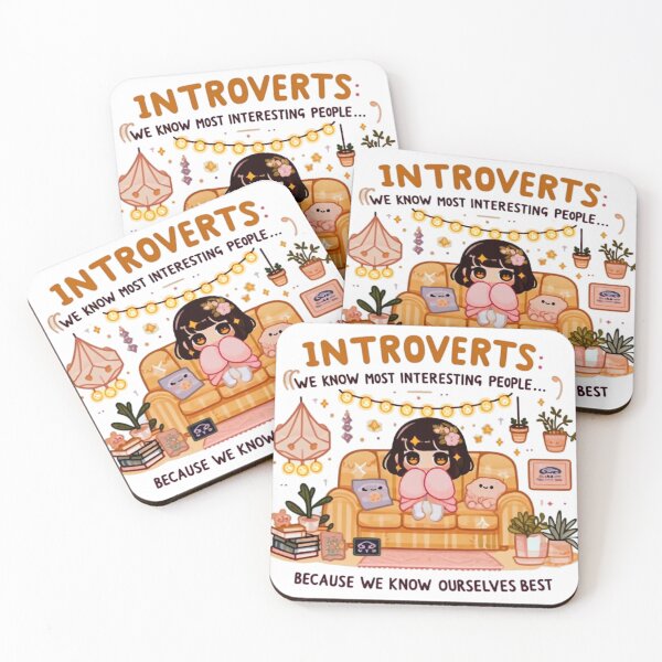 Item preview, Introverts: We Know the Most Interesting People… Because We Know Ourselves Best designed and sold by cherryfoxy24.