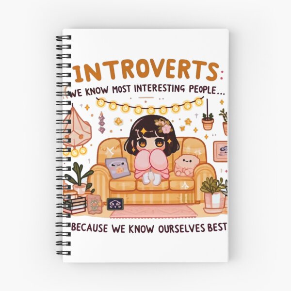 Item preview, Introverts: We Know the Most Interesting People… Because We Know Ourselves Best designed and sold by cherryfoxy24.