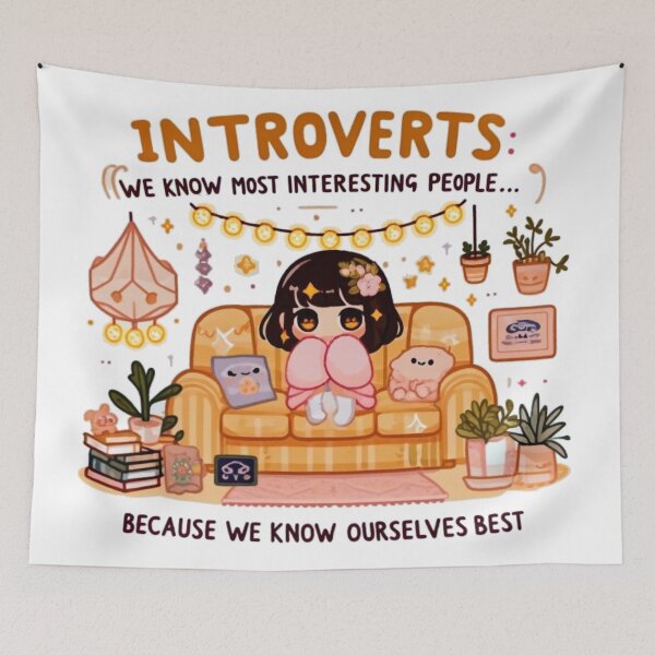 Item preview, Introverts: We Know the Most Interesting People… Because We Know Ourselves Best designed and sold by cherryfoxy24.