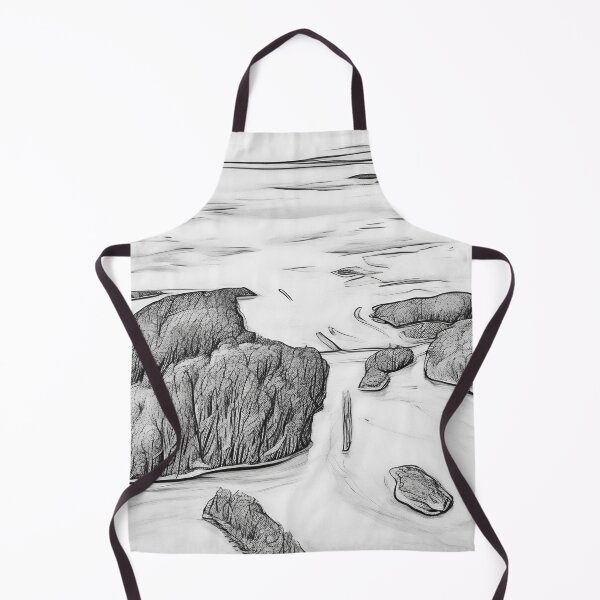 Item preview, Deception Pass Puget Sound (Sketch) designed and sold by flyscenicair.