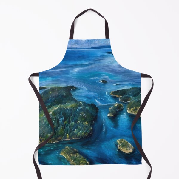 Item preview, Deception Pass Puget Sound (Pastel) designed and sold by flyscenicair.