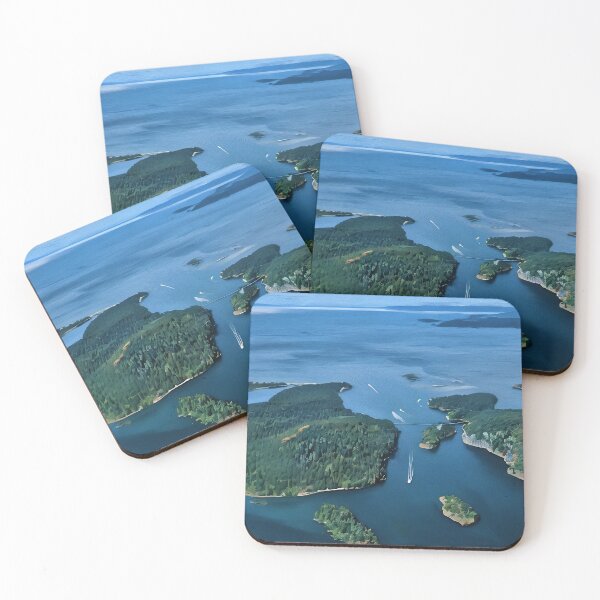 Item preview, Deception Pass Puget Sound (Oil Painting) designed and sold by flyscenicair.